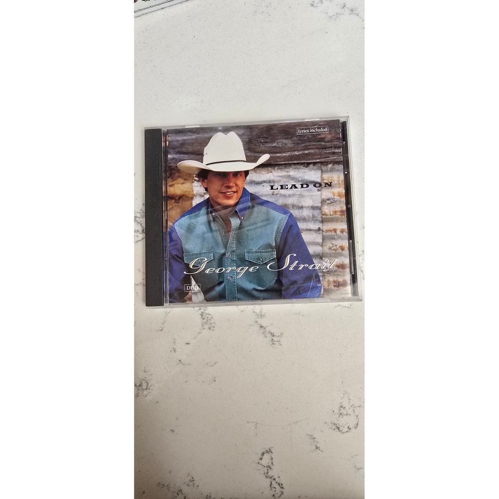 George Strait Lead On CD 1994 MCA Records Country Music Album MCAD-11092